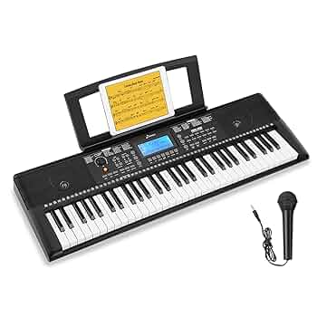 Donner DEK-610 電子キーボードセット　61鍵 DEK-610S / 61-Key Beginner Keyboard with Stand, Bench